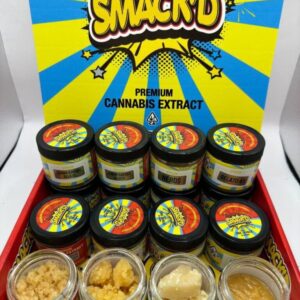 Smacked Concentrate delivers potent, flavorful cannabis extract, offering intense effects and a smooth, premium experience for seasoned users.