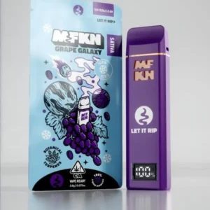 The MFKN Disposable 2G Grape Galaxy offers a smooth, flavorful grape experience with a 2-gram capacity, providing long-lasting, hassle-free vaping.